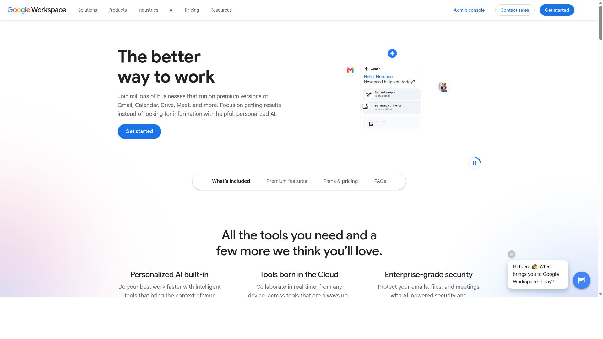 Google Drive website