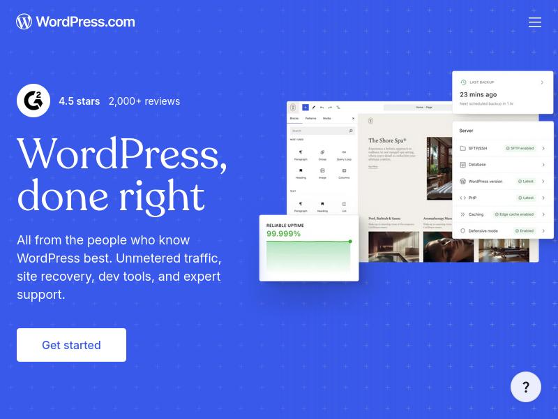 WordPress website